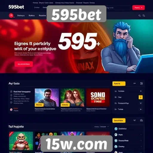 Análise da interface do usuário do site 595bet